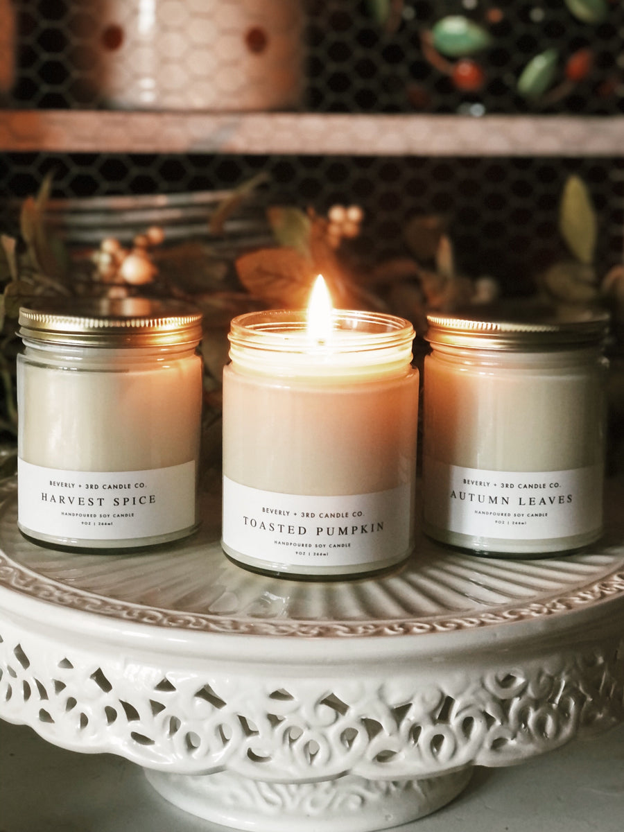 Signature Glass Soy Candle - Bright Endeavors