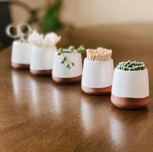 Load image into Gallery viewer, Nordic Cocoon Terra Cotta Match Holder + Striker