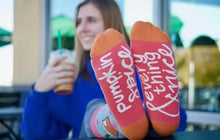 Load image into Gallery viewer, Pumpkin Spice For Life Socks
