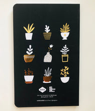 Load image into Gallery viewer, Gold Plants Layflat Journal