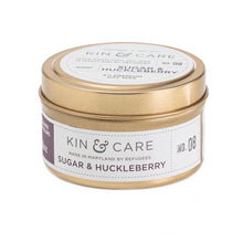 Load image into Gallery viewer, Kin & Care Sugar and Huckleberry 4 oz Candle