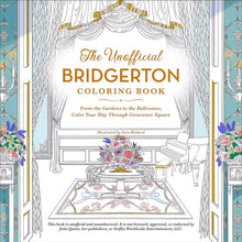 Load image into Gallery viewer, Bridgerton Coloring Book: From the Gardens to the Ballrooms