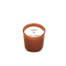 Load image into Gallery viewer, Cedar + Tobacco Glass Candle