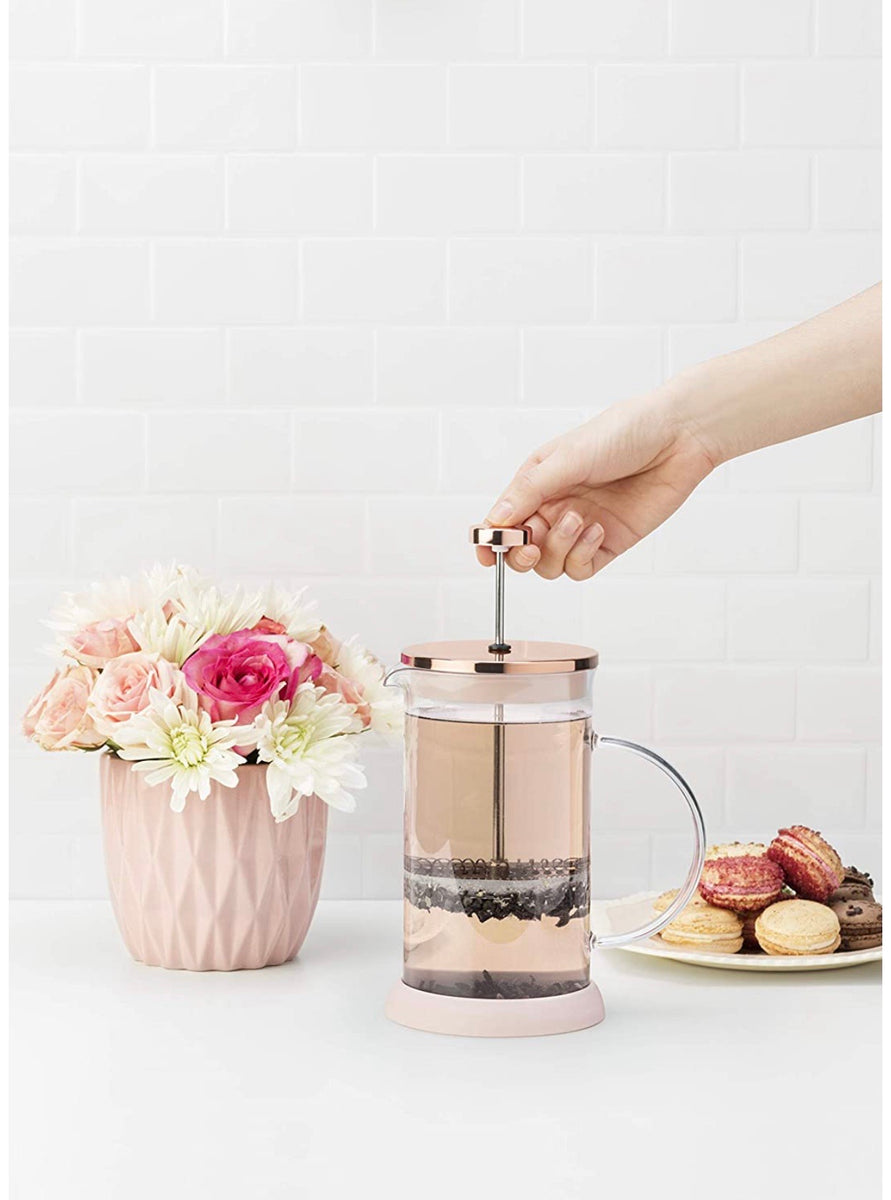 Pinky Up Shelby Rose Gold Wrapped Teapot & Infuser