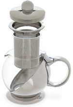 Load image into Gallery viewer, Shelby Stainless Steel Wrapped Teapot & Infuser