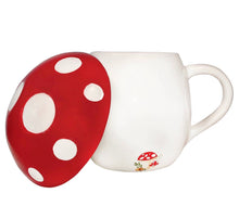 Load image into Gallery viewer, Mushroom 12oz Mug with Lid