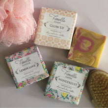 Load image into Gallery viewer, Fiorella Soapery Lemon Love Handcrafted Bar Soap