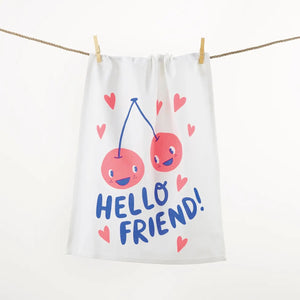 Hello Friend Cherries Kitchen Towel Set