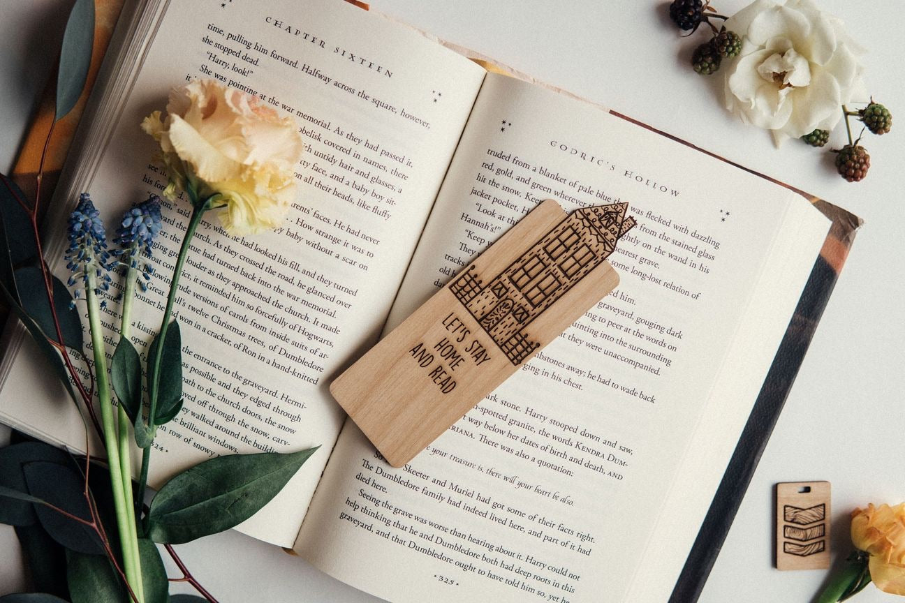 I Like Big Books - Wood Bookmark - The Wood Reserve