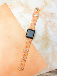 Pumpkin Pie Smart Watch Silicone Band