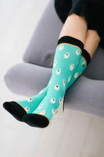 Load image into Gallery viewer, Teal Ghost Socks
