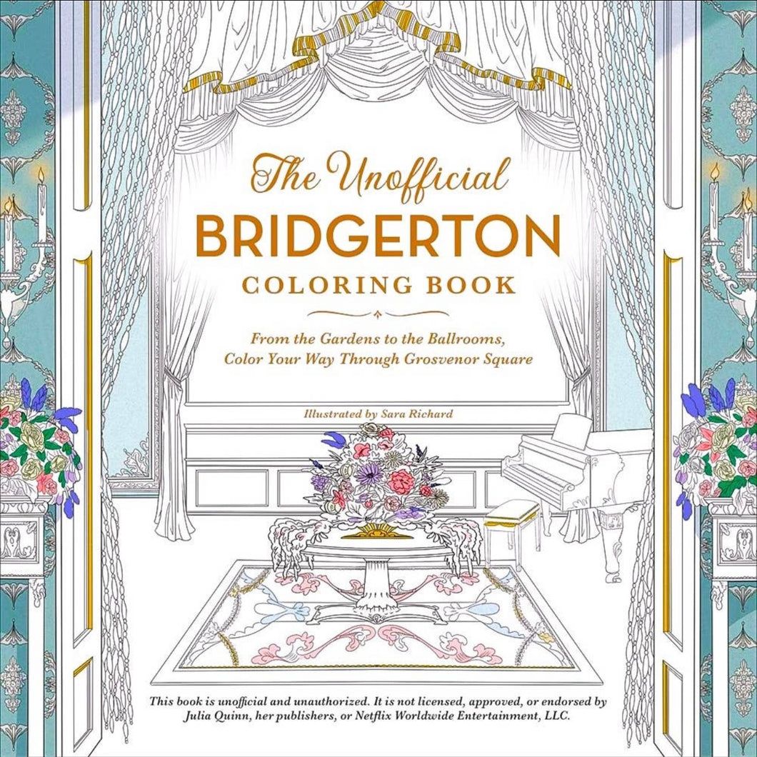 Bridgerton Coloring Book: From the Gardens to the Ballrooms