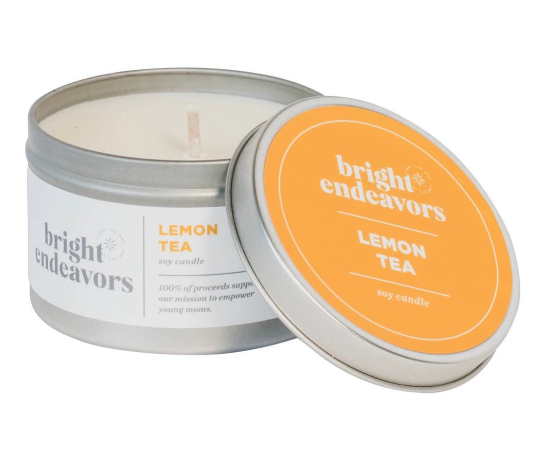 Bright Endeavors Lemon Tea Soy Candle