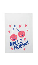 Load image into Gallery viewer, Hello Friend Cherries Kitchen Towel Set
