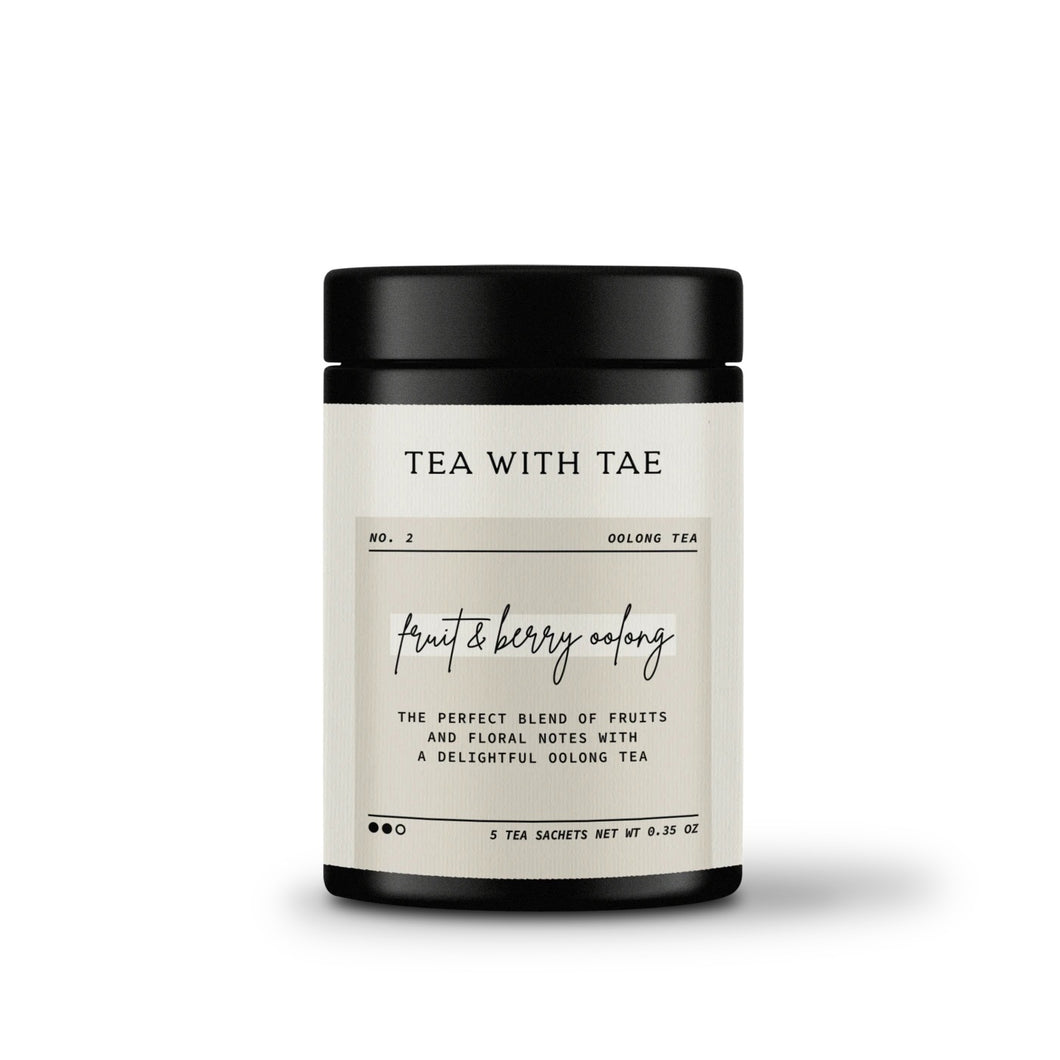 Tea with Tae Fruit & Berry Oolong Mini Tea Tin