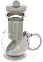 Load image into Gallery viewer, Shelby Stainless Steel Wrapped Teapot &amp; Infuser
