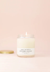 Beverly & 3rd Candle Co Autumn Leaves 9 oz Soy Candle